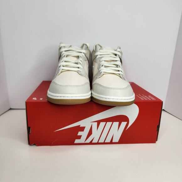 Nike Dunk Mid Light Orewood/Gum Size 12 Men - Picture 5 of 8